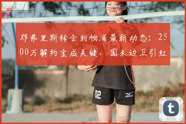 邓弗里斯转会利物浦最新动态：2500万解约金成关键，国米边卫引红军持续关注